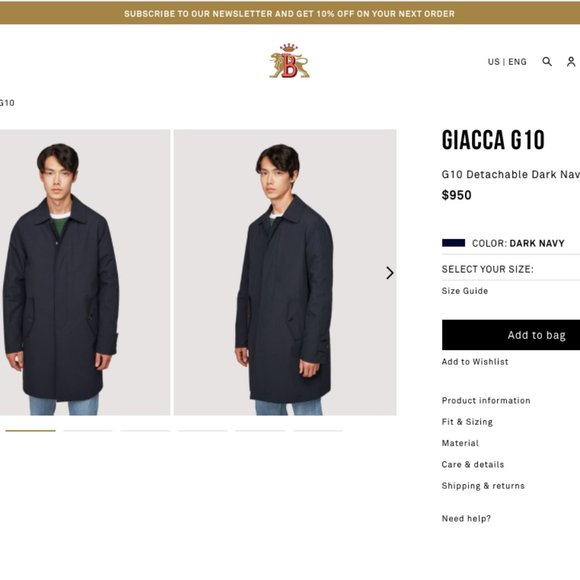 1960's Baracuta Navy Giacca G10 Coat - Picture 11 of 11